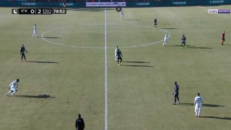 Τουρκία: Ασύλληπτη γκολάρα με φάουλ πίσω από το κέντρο