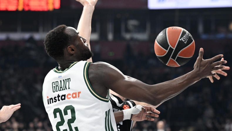 Παναθηναϊκός: Λήξη «συναγερμού» για Γκραντ - Δεν εμπνέει ανησυχία η εικόνα του