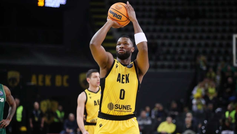 BCL: Ο Γκρέι της ΑΕΚ μέλος της καλύτερης πεντάδας της εβδομάδας 