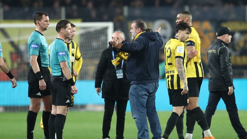 ΑΕΚ - Ολυμπιακός: Παράπονα του έξαλλου Ηλιόπουλου στον Μάκελι