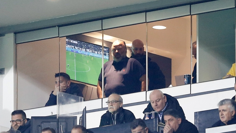 ΠΑΟΚ - ΑΕΚ: Στην Τούμπα ο Μάριος Ηλιόπουλος