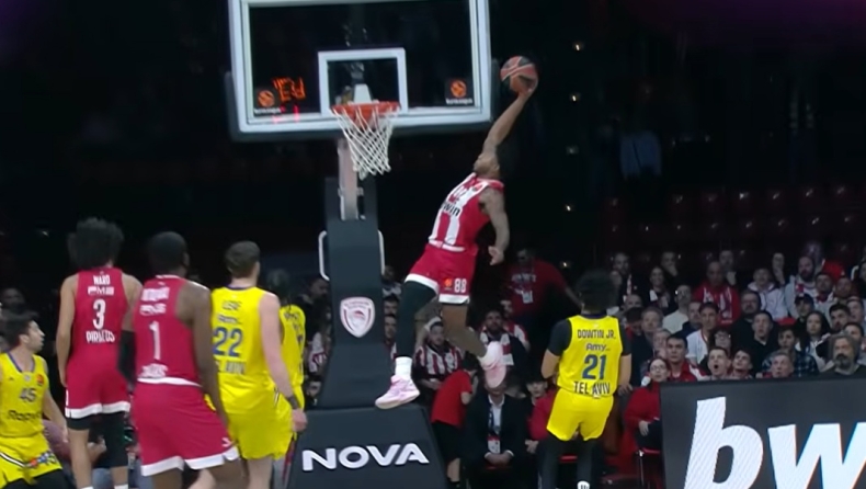 EuroLeague: Ο Ταϊρίκ Τζόουνς στα κορυφαία καρφώματα του Ιανουαρίου!