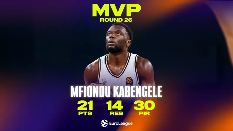 Καμπενγκέλε: «Πλήγωσε» τον Ολυμπιακό και αναδείχθηκε MVP της αγωνιστικής!