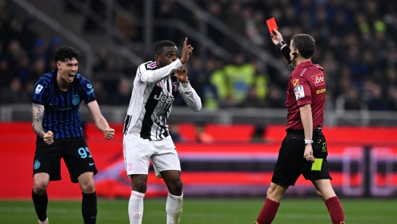 Serie A: Απολογήθηκε ο αρχιδιαιτητής, Ρόκι, για την αποβολή του Καλουλού