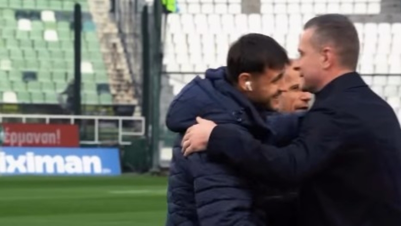 Κηφισιά: Οι αγκαλιές Κοτσόλη, Τεττέη και Παντελίδη στους παίκτες