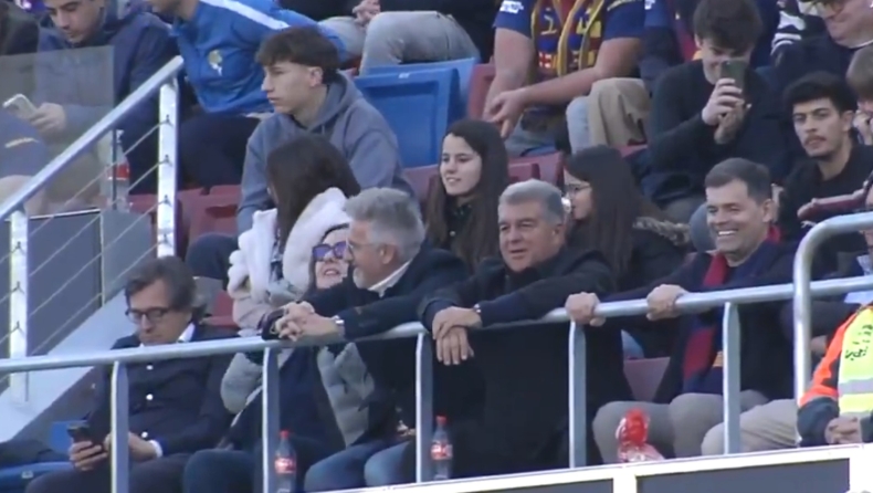 Μπαρτσελόνα: Ο Λαπόρτα τραγούδησε σύνθημα κατά της Ρεάλ Μαδρίτης (vid)