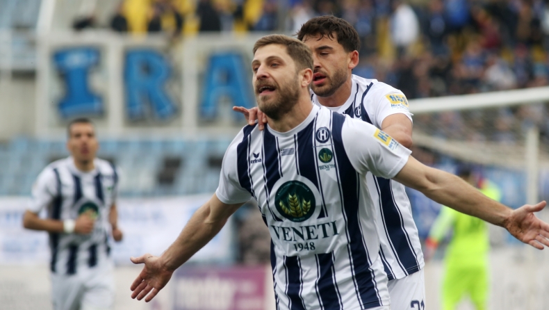 Super League 2: «Μοιρασιά» στην Καρδίτσα με κερδισμένο τον Ηρακλή