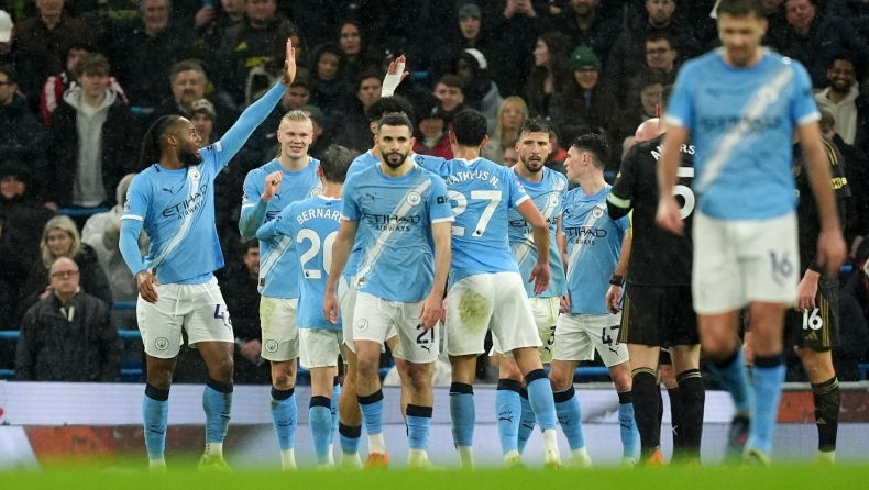 Premier League: Άνετη και ωραία η Μάντσεστερ Σίτι, γκέλα για Νότιγχαμ 