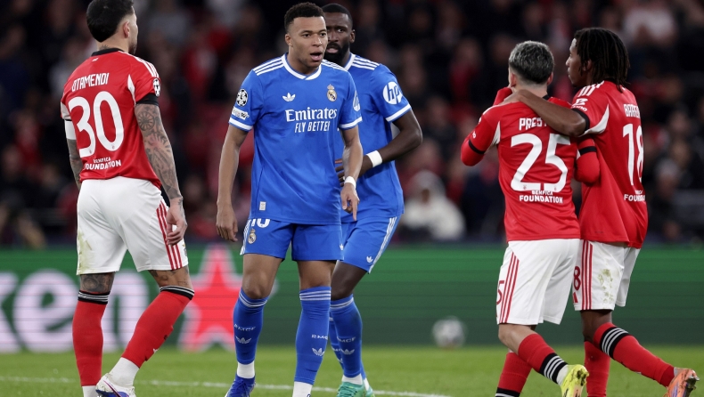 Μπενφίκα - Ρεάλ: Ο Μπαπέ είπε ρατσιστή τον Πρεστιάνι