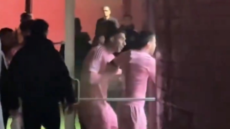 Μέσι: Πήγε να «μπουκάρει» στα αποδυτήρια των διαιτητών, τον κράτησε ο Σουάρες (vid)