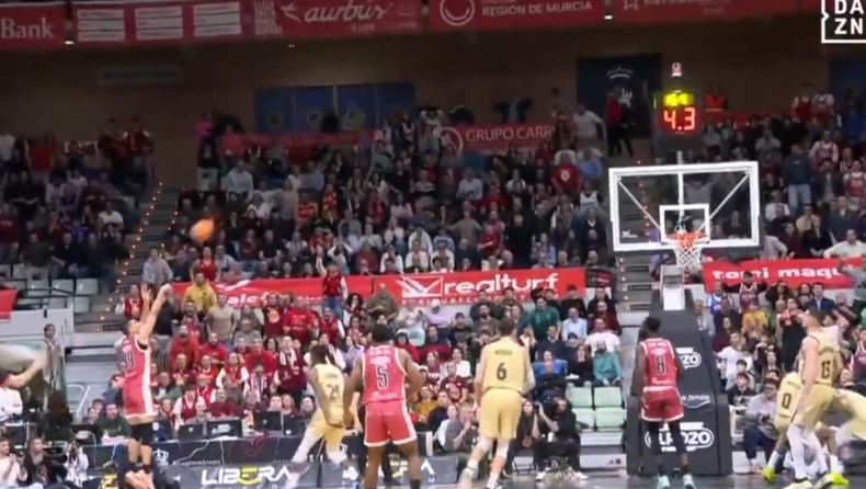 Μούρθια - Μπαρτσελόνα 84-83: Την... ξέρανε ο Νάκιτς με τρίποντο στο φινάλε!