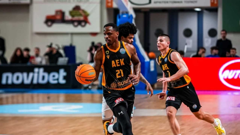 ΑΕΚ - Καρδίτσα: Φοβερός Νάναλι με 18 πόντους στο ημίχρονο