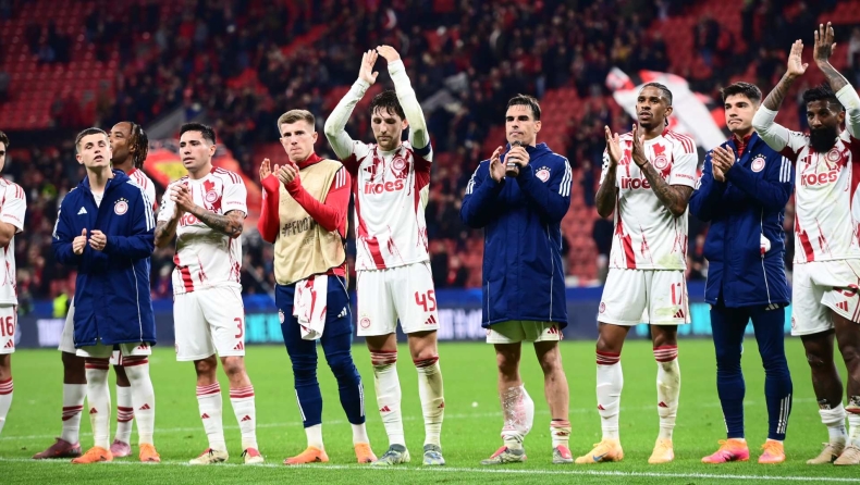 Ολυμπιακός: Η κορυφαία ομάδα σε συγκομιδή βαθμών, την τελευταία τριετία, εκτός 5 μεγάλων πρωταθλημάτων