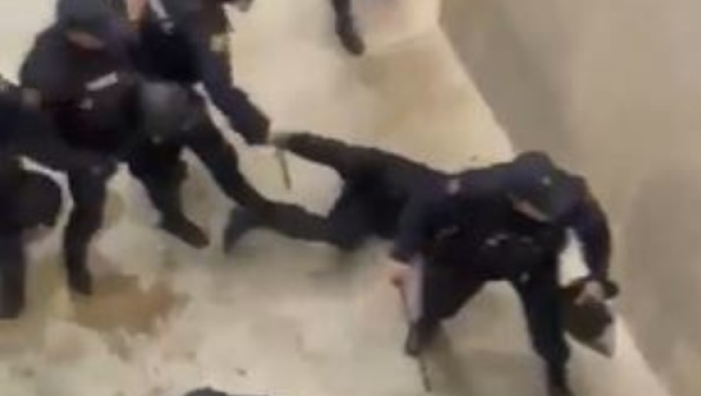 Οσασούνα - Ρεάλ Μαδρίτης: Άγριο ξύλο αστυνομικών σε οπαδούς