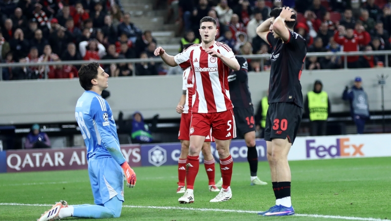 Ολυμπιακός - Λεβερκούζεν: Σπουδαία επέμβαση του Τζολάκη και δοκάρι ο Μάζα, έχασε τετ α τετ ο Πόκου