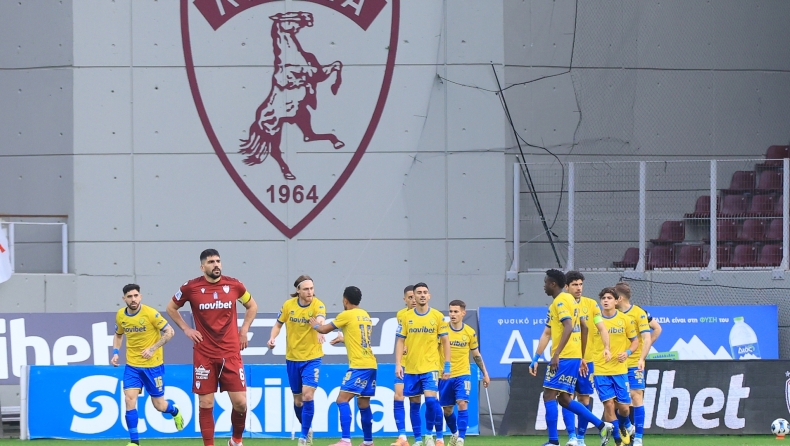 Παναιτωλικός - ΑΕΛ Novibet: Ασίστ Ρόσα, 0-1 ο Μπάντζι στο 2' (vid)