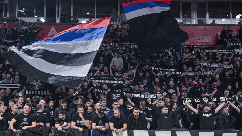 Παρτίζαν - Παναθηναϊκός: «Ομπράντοβιτς» φώναζαν οι Σέρβοι πριν το τζάμπολ