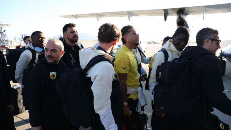 ΑΕΚ: Με Περέιρα στην αποστολή αναχώρησε για Σέρρες