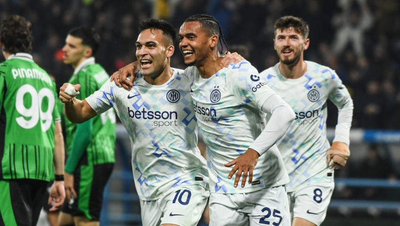 Σασουόλο - Ίντερ 0-5: Ασταμάτητοι οι Νερατζούρι
