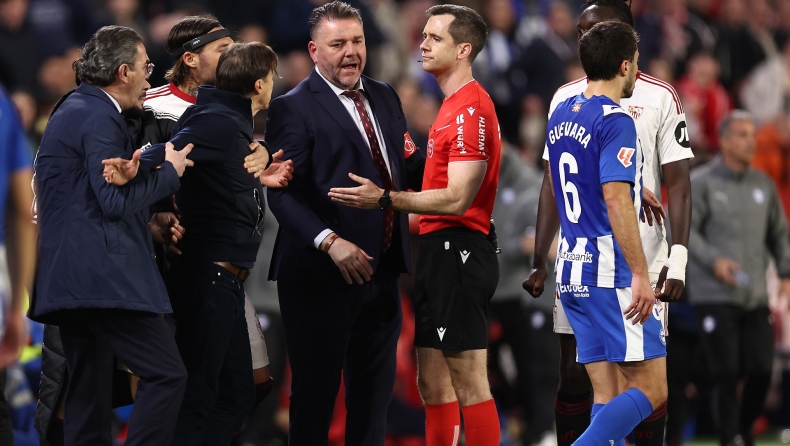 La Liga: Ισοπαλία για τη Σεβίλλη, αποβλήθηκε και... εξερράγη ο Αλμέιδα