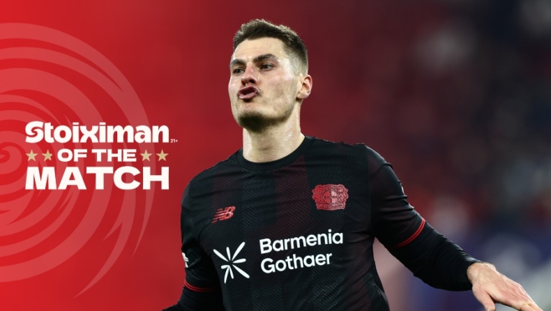 Ολυμπιακός - Λεβερκούζεν: Ο Σικ ήταν ο Man of the Match για τις Ασπιρίνες