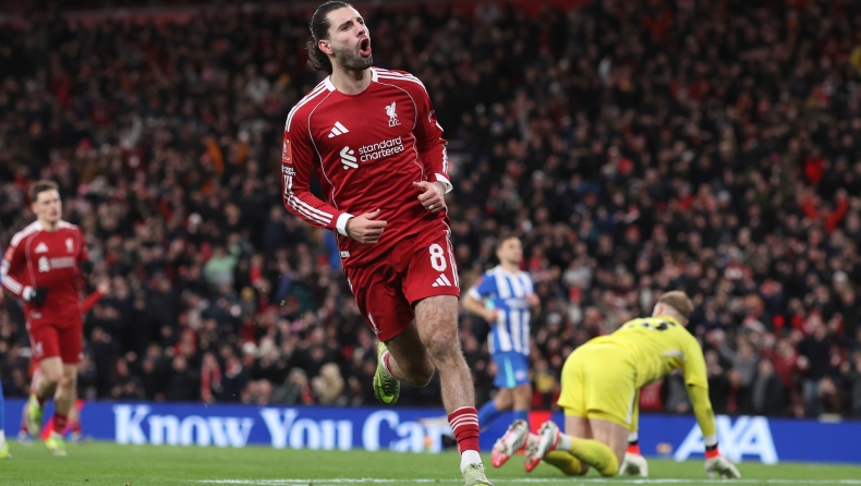 Λίβερπουλ - Μπράιτον 3-0: Πρόκριση με περίπατο για τους Reds