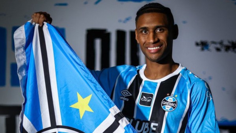 Το πρώτο γκολ του Τετέ με τη φανέλα της Γκρέμιο! (vid)