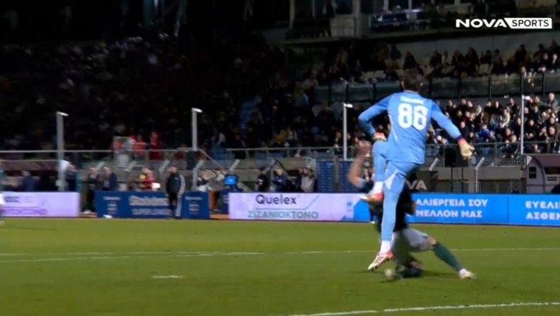 Λεβαδειακός - Ολυμπιακός: Η αποβολή του Όζμπολτ με 2η κίτρινη