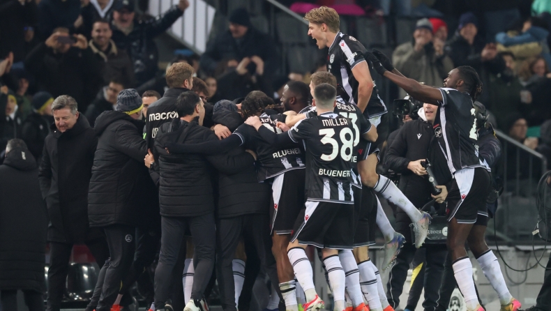 Ουντινέζε - Ρόμα 1-0: Την (υ)πέταξε εκτός τετράδας!