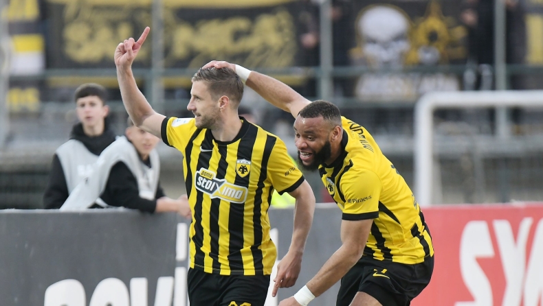 Πανσερραϊκός – ΑΕΚ 0-4: Ο Βάργκα έλυσε τον γρίφο, ο Μαρίν υπέγραψε την τεσσάρα