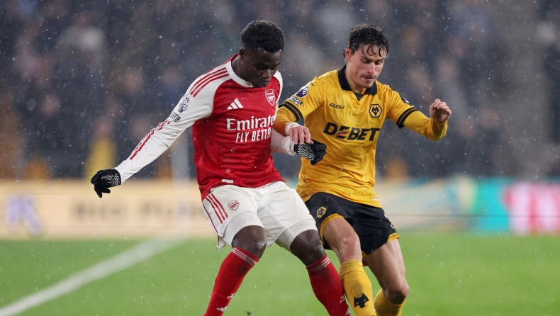 Γουλβς - Άρσεναλ 2-2: H ουραγός σόκαρε τους Gunners και έβαλε φωτιά στην κορυφή