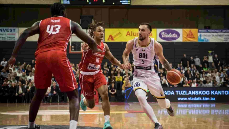 Βοσνία Ερζεγοβίνη-Ελβετία 84-60: Δεν άντεξε η ομάδα του Παπαθεοδώρου