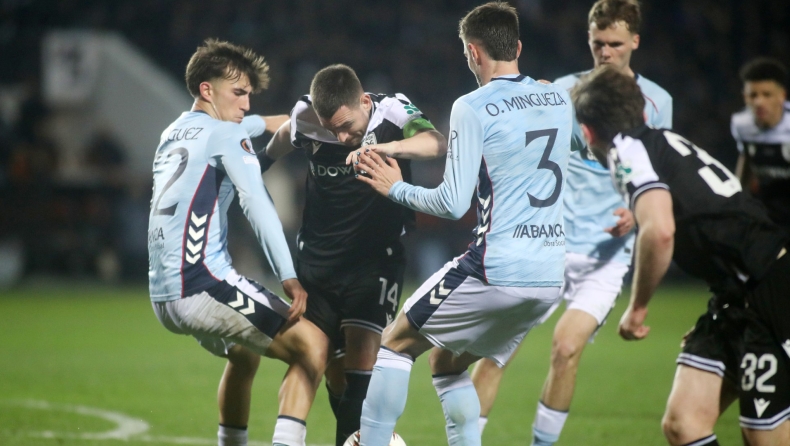 Θέλτα - ΠΑΟΚ: Χωρίς Ζίβκοβιτς στη ρεβάνς