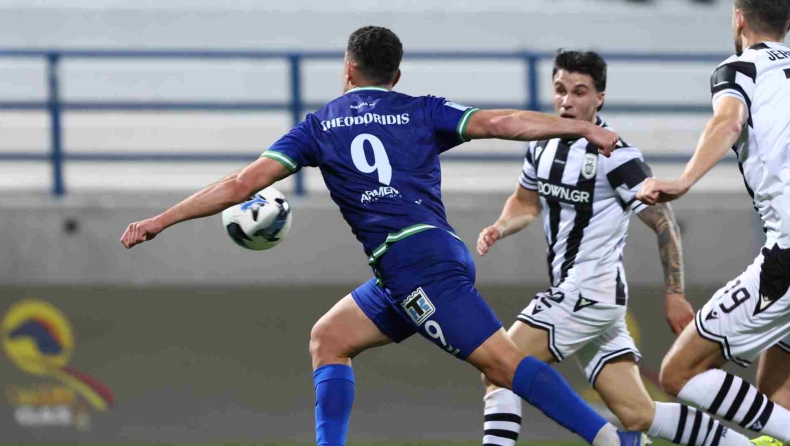 Κηφισιά – ΠΑΟΚ: Τραγικό λάθος του Θεοδωρίδη και 0-1 με πέναλτι του Γερεμέγεφ (vid)