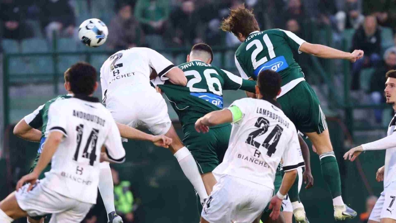 Παναθηναϊκός – ΟΦΗ: Ο Γεντβάι με κεφαλιά άνοιξε το σκορ για τους «πράσινους» (vid)