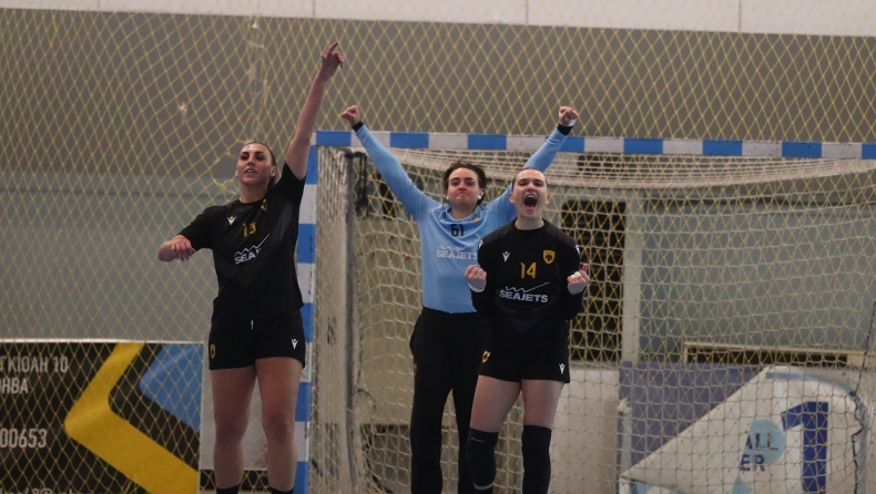 ΑΕΚ - Νέα Ιωνία 33-27: «Κιτρινόμαυρο» πλεονέκτημα έδρας στα play offs