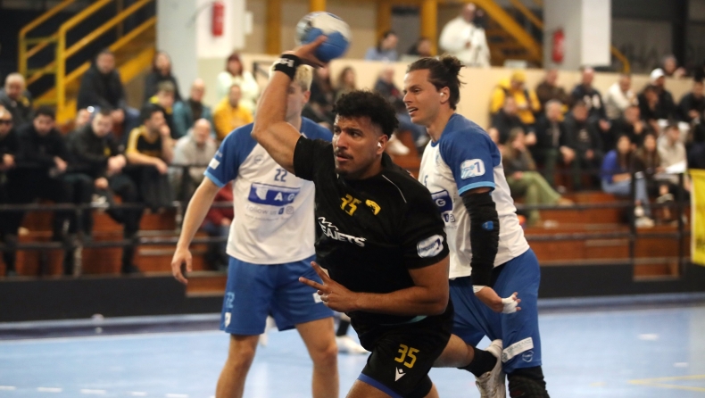 AEK: Άνετα τον Δούκα στην αυλαία της κανονικής περιόδου στη Handball Premier