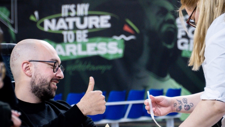 Παναθηναϊκός: «Συγκλονιστική ανταπόκριση στη δράση εθελοντικής αιμοδοσίας»