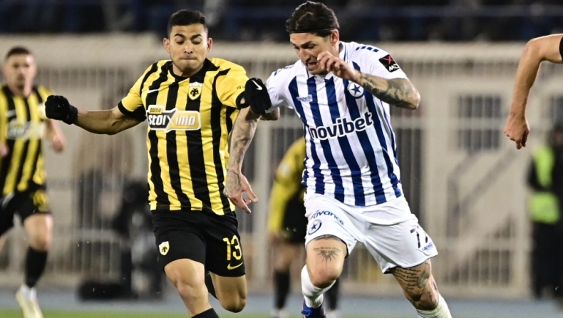 Ατρόμητος - ΑΕΚ 2-2: Φρέναρε στο Περιστέρι και βρήκε... συγκάτοικους στην κορυφή!