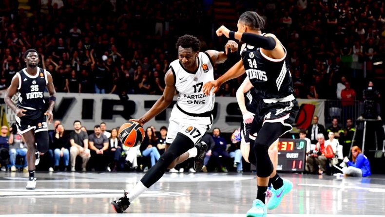 Βίρτους - Παρτίζαν 82-88: Με «πάρτι» του Μπόνγκα!