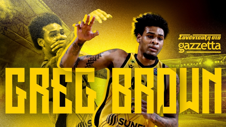 Μπράουν στο Gazzetta: «Τρελάθηκα με το ποδοσφαιρικό γήπεδο της ΑΕΚ, ο Σάκοτα... ξέρει»