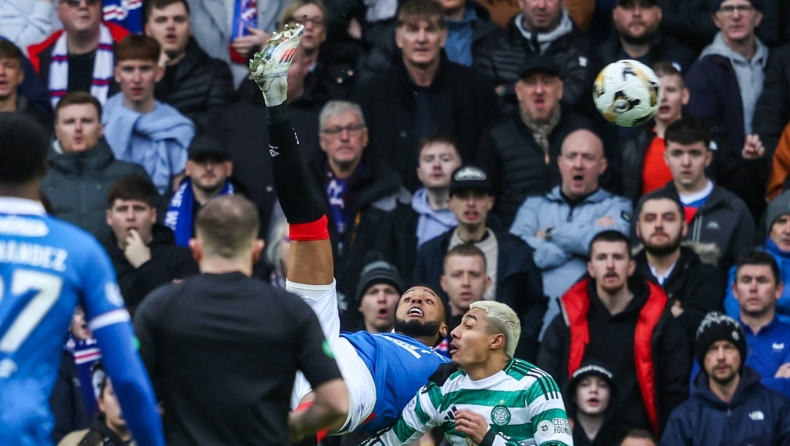 Γκολ - μύθος στο Ρέιντζερς - Σέλτικ: Ο Τσερμίτι έκανε το ψαλιδάκι της χρονιάς!