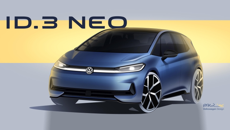 Volkswagen: Το ID.3 αλλάζει όνομα και γίνεται... Neo