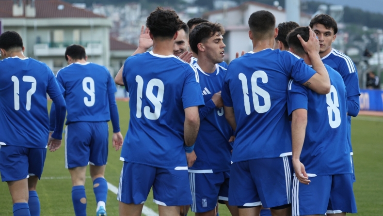 U21 Ελλάδα - U21 Μάλτα 5-0: Προπόνηση με... πεντάρα πριν τον τελικό με Γερμανία!