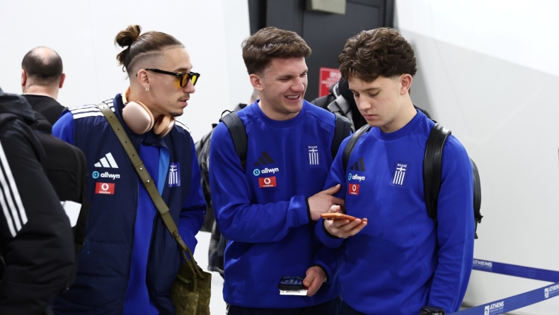 Εθνική Ελλάδος: «Πέταξε» για Βουδαπέστη ενόψει του φιλικού με Ουγγαρία