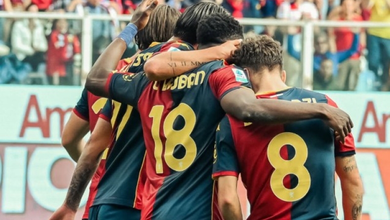 Τζένοα - Ρόμα 2-1: Ο Ντε Ρόσι «πλήγωσε» τους Τζιαλορόσι