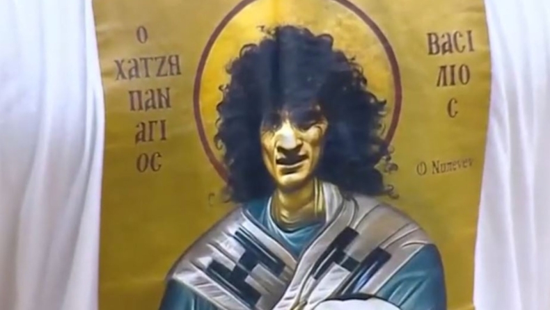  Ηρακλής - Παναθηναϊκός 76-74: Το ευρηματικό μπλουζάκι με τον «Βασίλειο Χατζηπανάγιο»!