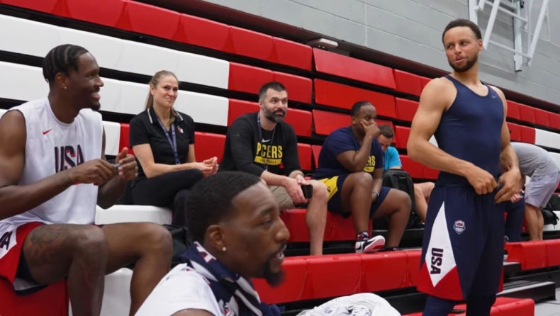 Χέιζ-Ντέιβις: Νέο βίντεο-Vlog από την παρουσία του στην Team USA