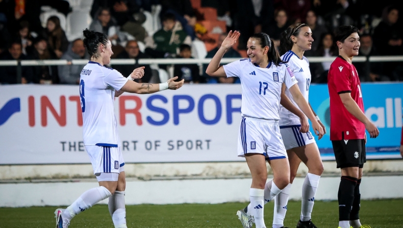 Εθνική γυναικών: Ξεκίνημα με τριάρα απέναντι στην Γεωργία