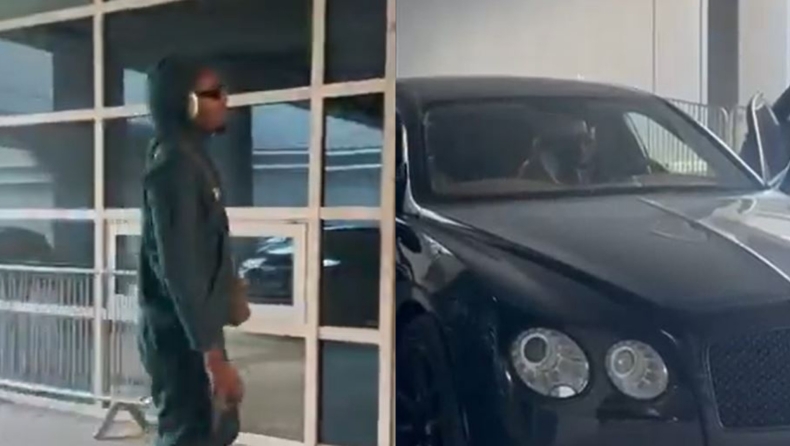 Παναθηναϊκός - Ολυμπιακός: Έφτασε μόνος του με Bentley ο Λεσόρ